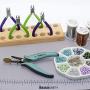 The Beadsmith 1.5mm Metal Hole Punch Pliers, with Gauge Guard to create clean holes, free of indents, ideal for 1.3mm rivets, cold connection, 22 gauge Sheet Metal or thinner, NOT INTENDED FOR THICKER METAL