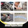 High Heat Resistant Metal Repair Paste,an Alternative to Welding,Bonding and Repairing Iron, Steel, and Other Metals