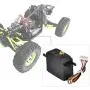 RC Car Servo, Remote Control Car Metal Servo Steering Engine Accessory for Wltoys 12428 12423 RC Car Servo, Remote Control Car Metal Servo Steering Engine Accessory for Wltoys 12428 12423