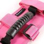 Rugged Ridge 13505.01 Ultimate Grab Handle Kit, Pink for 55-current Jeep CJ/Wrangler/Gladiator