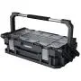 Husky 22 in. 22-Compartment Connect Cantilever Organizer for Small Parts Organizer Husky 22 in. 22-Compartment Connect Cantilever Organizer for Small Parts Organizer