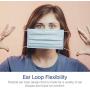 CandyCare Disposable Face Masks, Pack of 25 - Dust Particle 3-Layer Design with Earloop Protective Cover CandyCare Disposable Face Masks, Pack of 25 - Dust Particle 3-Layer Design with Earloop Protective Cover