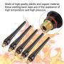 TIG Back Cap Kit 57Y02 57Y03 57Y04, TIG Torch Part Accessory Replacement Part for WP-17/18/26 Welding Torch(5pcs 57Y02 （Long）)