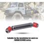 Tbest 2Pcs RC Drive Shaft, Metal Drive Shaft Rustproof Metal Drive Shaft for RC Crawler Car