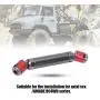 Tbest 2Pcs RC Drive Shaft, Metal Drive Shaft Rustproof Metal Drive Shaft for RC Crawler Car Tbest 2Pcs RC Drive Shaft, Metal Drive Shaft Rustproof Metal Drive Shaft for RC Crawler Car