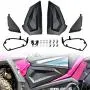 UTV Lower Door Panels for RZR XP 1000, SAUTVS Lower Half Door Inserts with Built-in Metal Frame for Polaris RZR XP 1000 900 S Turbo EPS Accessories (2 Doors, 2879509) UTV Lower Door Panels for RZR XP 1000, SAUTVS Lower Half Door Inserts with Built-in Metal Frame for Polaris RZR XP 1000 900 S Turbo EPS Accessories (2 Doors, 2879509)