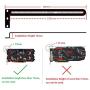 NOYITO Graphics Cooling Bracket Side-Blown North & South Bridge Vertical Cooling Bracket for PC DIY