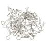 50pcs Metal Stainless Steel Universal 1/10 Scale Bend Body Clips Pins RC Car Replacement for Redcat 02053 HSP Traxxas HPI Himoto