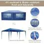 Yescom 20x10 Outdoor Wedding Party Cater Fetes Patio w/ 6 Removable Side Walls Large Canopy