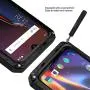 OnePlus 6T Case, 6T Phone Case, Armor Aluminum Alloy Metal Cover Heavy Duty Soft Rubber Shockproof Protective Military Bumper Outdoor OnePlus 6T for Men with Tempered Glass Feitenn - Black OnePlus 6T Case, 6T Phone Case, Armor Aluminum Alloy Metal Cover Heavy Duty Soft Rubber Shockproof Protective Military Bumper Outdoor OnePlus 6T for Men with Tempered Glass Feitenn - Black