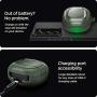Spigen Rugged Armor Designed for Galaxy Buds Pro Case/Galaxy Buds Live Case Cover - Military Green