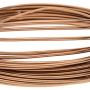 The Beadsmith 12-Gauge Anodized Aluminum Wire for Jewelry Making, Metal Wire for Wrapping (Light Copper)