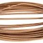 The Beadsmith 12-Gauge Anodized Aluminum Wire for Jewelry Making, Metal Wire for Wrapping (Light Copper)