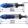 Mirthobby 4PCS Aluminum Alloy Front & Rear Shock Absorber Dampers Assembled Upgrade Parts for Traxxas 1/10 Slash 4X4 4WD HQ727 Short Truck Model Car Mirthobby 4PCS Aluminum Alloy Front & Rear Shock Absorber Dampers Assembled Upgrade Parts for Traxxas 1/10 Slash 4X4 4WD HQ727 Short Truck Model Car