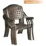 OKIDA 5 Piece Outdoor Cast Aluminum Patio Dining Set, Conversation Furniture Set for Patio Deck Garden with 4 Chairs and Round Table, Umbrella Hole, Flora and Lattice Design