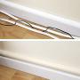 D-Line Beige Medium Cord Cover Kit, 13FT Self-Adhesive Wire Hider, Cable Raceway to Hide Wires on Wall, Cable Management - 4 x 39in Lengths and Accessories