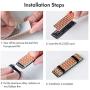 ineo 3mm M.2 SSD 2280 NVME Pure Cooper HeatSink and 10mm Aluminum Heatsink [M15]