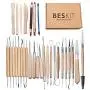 BESKIT 30PCS Clay Sculpting Tools Pottery Carving Tool Set Halloween Sculpting Kit