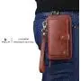 JAZ iPhone 8 Wallet Case / iPhone 7 Wallet Case - Multi-Function Wristlets Zipper Purse Detachable Magnetic 14 Card Slots Money Pocket Clutch Leather Wallet Case for Apple iPhone 8 / 7 / 6S / 6 Brown