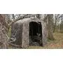 ShelterLogic 8 x 8 x 8 Shed-in-a-Box All Season Steel Metal Peak Roof Outdoor Storage Shed with Printed Camouflage Cover and Heavy Duty Reusable Auger Anchors