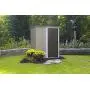 Arrow 5 x 4 Brentwood Steel Outdoor Storage Shed with Sloped Metal Roof,Neutral Arrow 5 x 4 Brentwood Steel Outdoor Storage Shed with Sloped Metal Roof,Neutral