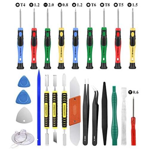 25pcs Electronics Repair Tool Kit, GangZhiBao Precision Screwdriver Set Magnetic for Fix Apple iPhone,Cell Phone,Smart Watch,Computer,PC,Tablet,iPad,Camera,Xbox,PS4 Pry Open Replace Screen Battery 25pcs Electronics Repair Tool Kit, GangZhiBao Precision Screwdriver Set Magnetic for Fix Apple iPhone,Cell Phone,Smart Watch,Computer,PC,Tablet,iPad,Camera,Xbox,PS4 Pry Open Replace Screen Battery