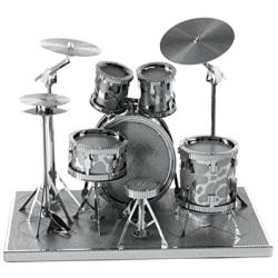 Fascinations Metal Earth Drum Set 3D Metal Model Kit