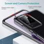 ESR Metal Kickstand Case Compatible with Samsung Galaxy S20 Ultra (6.9-Inch) [Vertical and Horizontal Stand] [Reinforced Drop Protection] [Flexible TPU Case] – Clear