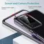 ESR Metal Kickstand Case Compatible with Samsung Galaxy S20 Ultra (6.9-Inch) [Vertical and Horizontal Stand] [Reinforced Drop Protection] [Flexible TPU Case] – Clear