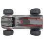 Redcat Racing Blackout XTE 1/10 Scale Electric Monster Truck with Waterproof Electronics, Silver/Red SUV