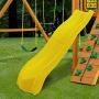 SwingnSlide Ws 5031 Olympus Wave Slide 2Piece Plastic Slide for 5 Decks, Yellow