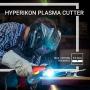Hyperikon Plasma Cutter Pilot Arc, Dual Voltage 120V 240V, AG 60 Cutting Torch, 5/8 Inch Clean Cut