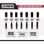 ARES 10005 - Metal Hole Punch Set - 3/32-Inch to 9/32-Inch Punches and Dies Included - For Aluminum, Brass, and Steel Sheet Metal and More ARES 10005 - Metal Hole Punch Set - 3/32-Inch to 9/32-Inch Punches and Dies Included - For Aluminum, Brass, and Steel Sheet Metal and More