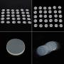 1000pcs 58mm DIY Blank Pin Badge Button Cover Clip Pin Parts Consumables for Pro Button Maker Machine (2.3 inch(58mm))