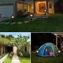 Star Solar Lights Outdoor Garden - Crackle Glass Globe Metal Garden Stakes Lights Waterproof Solar Decorative Lights for Patio, Lawn, Pathway, Yard (1 Pack)