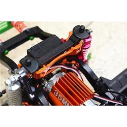 for Traxxas TRX-4 Trail Defender Crawler Upgrade Parts Aluminum Front/Rear Body Post Mount - 1Pc Set Red