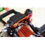for Traxxas TRX-4 Trail Defender Crawler Upgrade Parts Aluminum Front/Rear Body Post Mount - 1Pc Set Red