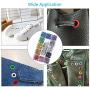 Grommet Kit,MEZOOM 480 Sets 3/16 Inch Multi-Color Grommet Setting Tool Metal Eyelets Kit with Transparent Storage Box for Bag Shoe Clothes Leather Crafts DIY Projects(12 Colors)