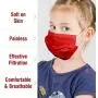 WeCare Kids Disposable Face Masks, 50 Pack Variety Colors, Individually Wrapped