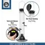 Droll Yankees Onyx Clever Clean and Fill Mixed Seed Bird Feeder, 18 Inches, 4 Ports, Black Droll Yankees Onyx Clever Clean and Fill Mixed Seed Bird Feeder, 18 Inches, 4 Ports, Black