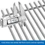 Stanbroil Stainless Steel Cooking Grates for Weber Summit 400 Series Summit E/S 450/440/460/470 Gas Grills With Smoker Box, Replacement Parts for Weber 67550 - Set of 2 Stanbroil Stainless Steel Cooking Grates for Weber Summit 400 Series Summit E/S 450/440/460/470 Gas Grills With Smoker Box, Replacement Parts for Weber 67550 - Set of 2