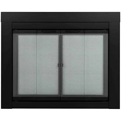 Pleasant Hearth AT-1001 1111 Fireplace Screen, Black