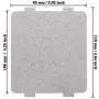 12 Pieces Waveguide Cover Universal Mica Plates Sheets for Microwave Oven Repairing Replacement Part Thick Heat Insulation Accessories, Cut to Size, 108 mm x 99 mm