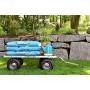 Gorilla Carts GOR1001-COM Heavy-Duty Steel Utility Cart with Removable Sides, 1000-lbs. Capacity, Gray Gorilla Carts GOR1001-COM Heavy-Duty Steel Utility Cart with Removable Sides, 1000-lbs. Capacity, Gray