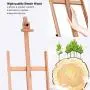 TANGKULA H-Frame Easel Wooden Height and Angle Adjustable Foldable Tilting Floor Studio Artist Easel Painting, Sketching, Display TANGKULA H-Frame Easel Wooden Height and Angle Adjustable Foldable Tilting Floor Studio Artist Easel Painting, Sketching, Display