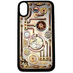 RVTYR Case Compatible with iPhone 12 Case,Brass Parts Design,Industrial Style of The Last Century,Metal Back Plate The Best Gift Phone case (Size : for iPhone 12 pro)