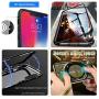 Privacy Screen Magnetic Case for iPhone 11 Pro, Double Sided Tempered Glass Metal Bumper Frame Anti-Peeping Privacy Cover for iPhone 11 Pro (Black)