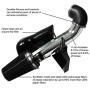 BLACKHORSE-RACING 4'' Cold Air Intake System Kit with Heat Shield Filter Compatible with Chevy GMC 1999 2000 2001 2002 2003 2004 2005 2006 V8 4.8L/5.3L/6.0L(Black)