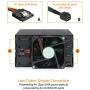 ICY DOCK ToughArmor Rugged Full Metal 16 Bay 2.5” SAS/SATA SSD/HDD Backplane Cage for 2X External 5.25” Bay - MB516SP-B