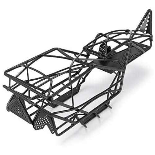 Que-T Metal Steel Chassis Frame Body Roll Cage for 1:10 TRX-4 trx4 RC Crawler Cars